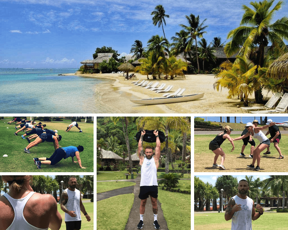 Commando Steve Willis Workouts Warriors Tahiti fitness trip